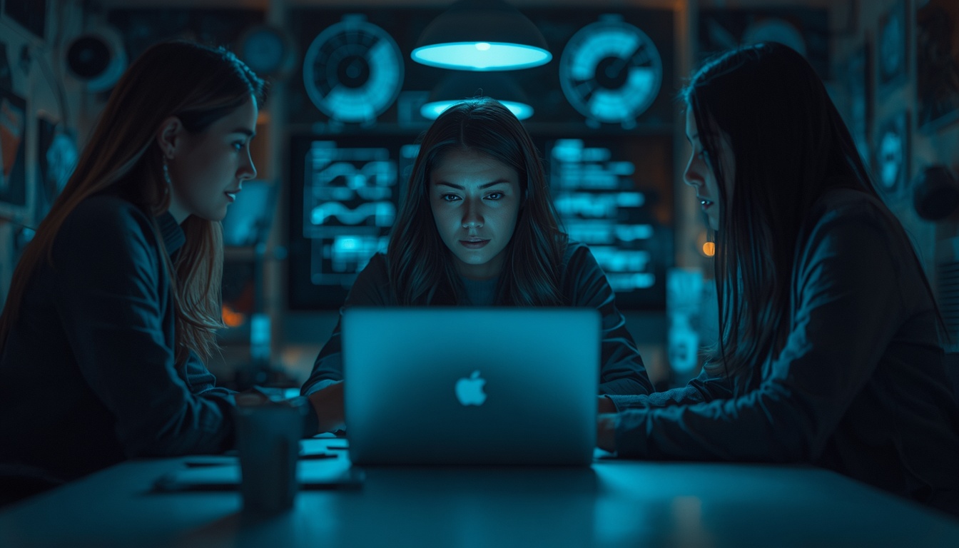 Rinsingfiltering team collaborating with balanced digital habits